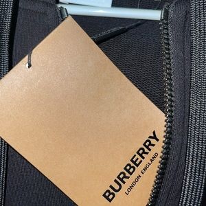 Burberry Stripe Logo Hoodie